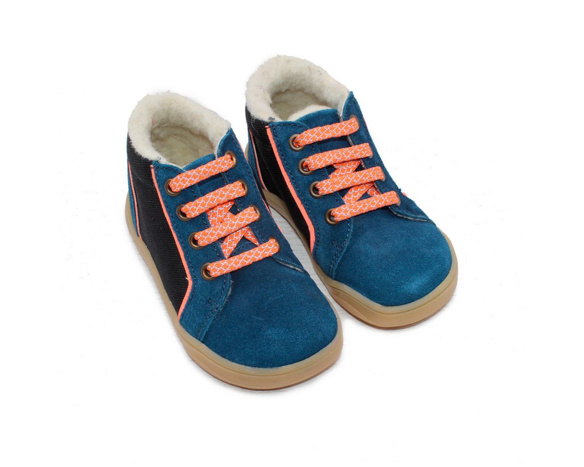 POLOLO Kinderschuhe Mario, Barfußschuh mit reflektierenden Elementen und Bio-Wolle POLOLO Kinderschuhe Mario, Barfußschuh mit reflektierenden Elementen und Bio-Wolle von POLOLO