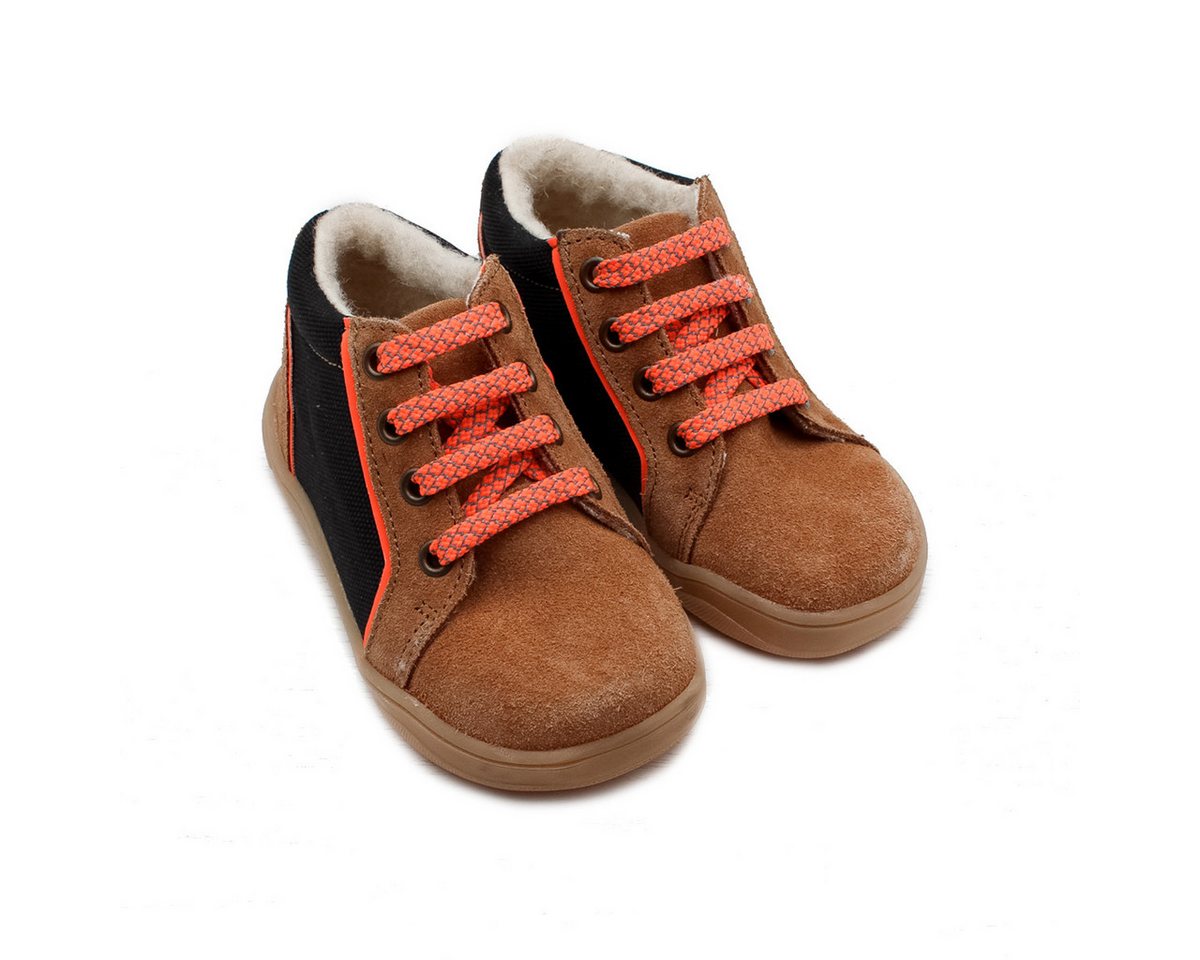 POLOLO Kinderschuhe Mario, Barfußschuh mit reflektierenden Elementen und Bio-Wolle POLOLO Kinderschuhe Mario, Barfußschuh mit reflektierenden Elementen und Bio-Wolle von POLOLO