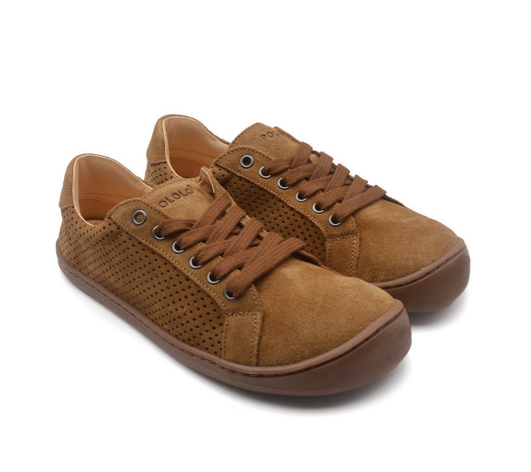 POLOLO Plus Barfußschuh, perforierter Barfußschuh aus Wildleder POLOLO Plus Barfußschuh, perforierter Barfußschuh aus Wildleder von POLOLO
