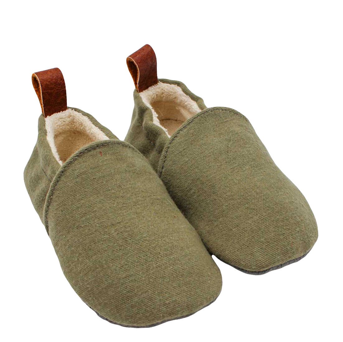 POLOLO Pololo Hausschuhe Barfußschuhe Krabbelschuhe Biobaumwolle Uni Grün Krabbelschuh POLOLO Pololo Hausschuhe Barfußschuhe Krabbelschuhe Biobaumwolle Uni Grün Krabbelschuh von POLOLO