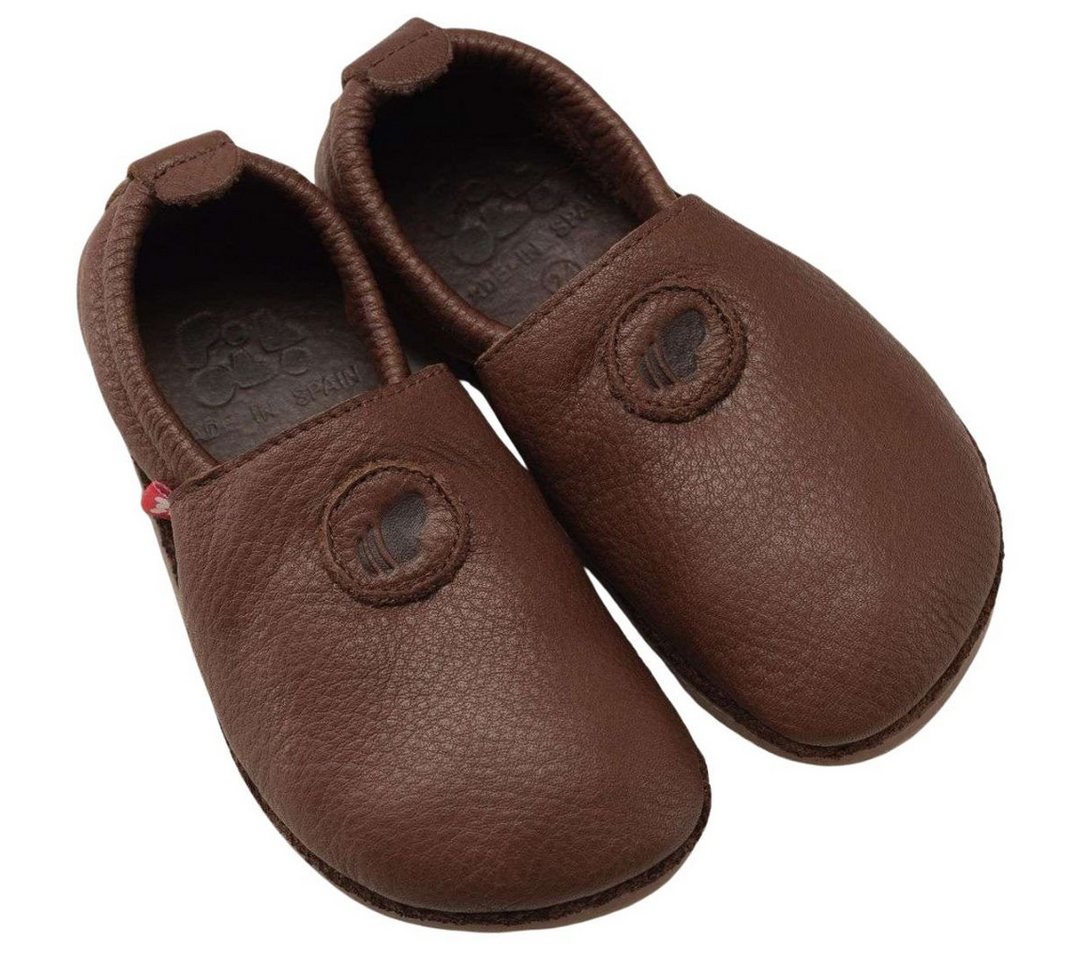 POLOLO Unisex Kinderschuhe, Haus- und Barfußschuh Naturleder von POLOLO