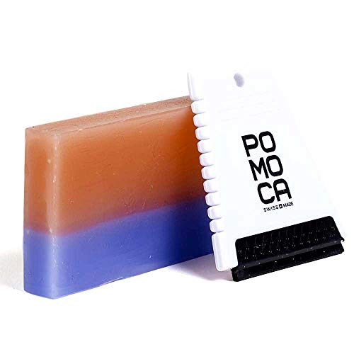 POMOCA Bicolor Wax Blau-Rot - Praktisches vielseitiges Wachs, Größe One Size - Farbe Red - Blue von POMOCA