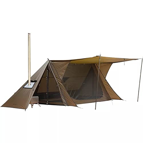 POMOLY STOVEHUT 20D Ultraleichter Unterschlupf, Outdoor Camping Hot Zelt von POMOLY