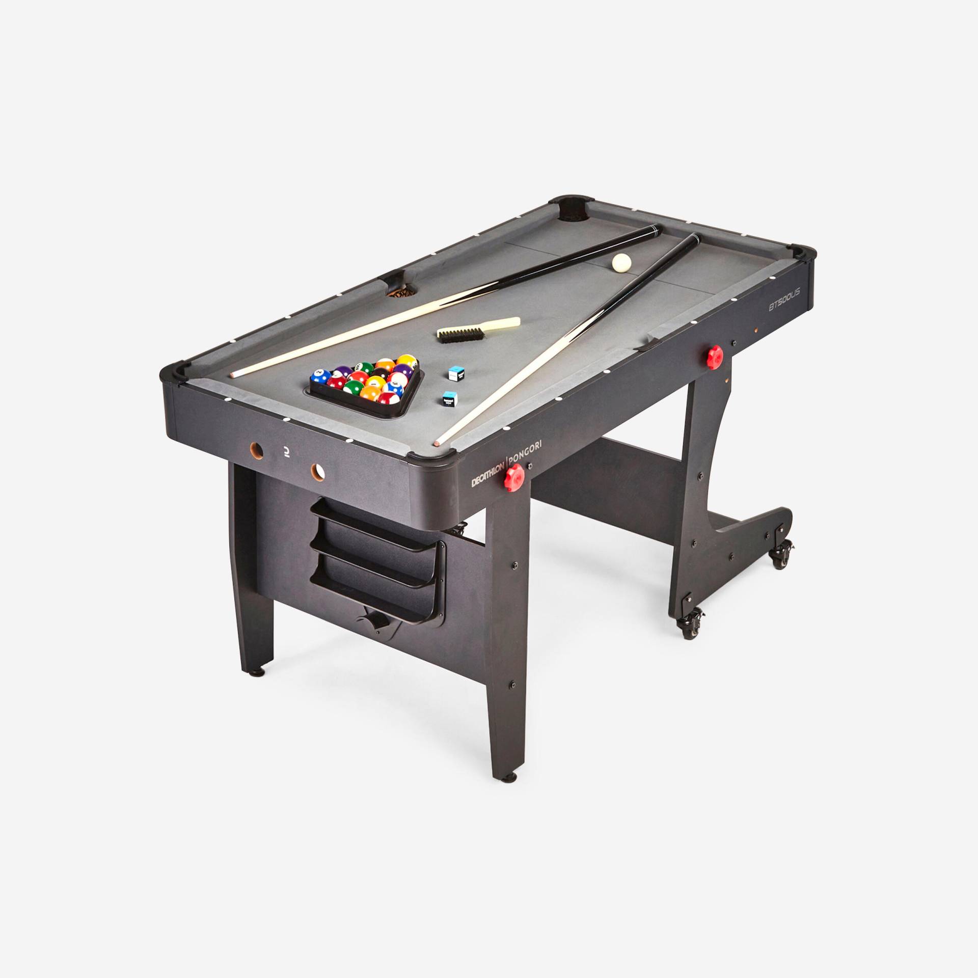 Billardtisch Poolbillard BT 500 US klappbar graues Tuch Billardtisch Poolbillard BT 500 US klappbar graues Tuch von PONGORI