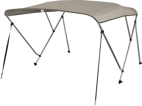 PONTTOR Bimini Top Deluxe Sonnenschutz mit 3 Armen, Aluminium, L183xH117cm, Verschiedene Breiten, Sand Bootsverdeck Bootsabdeckung Sonnenverdeck Biminitopgröße BxLxH: 155-168x183x117 cm PONTTOR Bimini Top Deluxe Sonnenschutz mit 3 Armen, Aluminium, L183xH117cm, Verschiedene Breiten, Sand Bootsverdeck Bootsabdeckung Sonnenverdeck Biminitopgröße BxLxH: 155-168x183x117 cm von PONTTOR