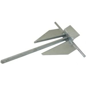 PONTTOR Danforth Anker Plattenanker stahlverzinkt für Boot Yacht Marine Schlauchboot Kayak Ruderboot 5 kg PONTTOR Danforth Anker Plattenanker stahlverzinkt für Boot Yacht Marine Schlauchboot Kayak Ruderboot 5 kg von PONTTOR