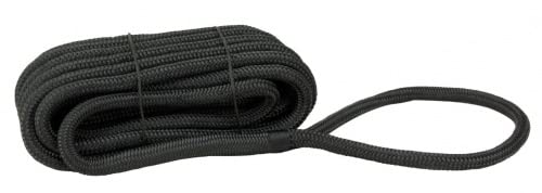 PONTTOR Festmacherleine 10-20mm mit Augen Polyester Tauwerk Seil Festmacher Leine Boot Yacht schwarz Größe 12 mm x 7 m PONTTOR Festmacherleine 10-20mm mit Augen Polyester Tauwerk Seil Festmacher Leine Boot Yacht schwarz Größe 12 mm x 7 m von PONTTOR