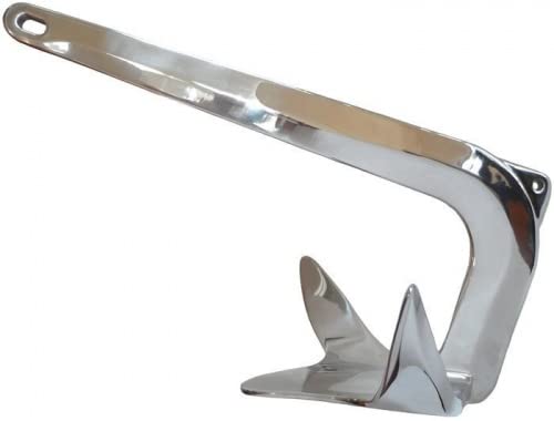 PONTTOR M Anker Bootsanker Bruce Anker Edelstahl A4 für Boot Yacht Schiff Marine Dinghy 2 kg PONTTOR M Anker Bootsanker Bruce Anker Edelstahl A4 für Boot Yacht Schiff Marine Dinghy 2 kg von PONTTOR