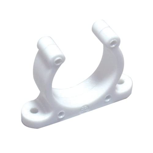 PONTTOR Nuova Rade Bootshakenhalter Paddelhalter Clip Halterung aus Kunststoff für Boot Schlauchboot, Ø35mm, weiß PONTTOR Nuova Rade Bootshakenhalter Paddelhalter Clip Halterung aus Kunststoff für Boot Schlauchboot, Ø35mm, weiß von PONTTOR