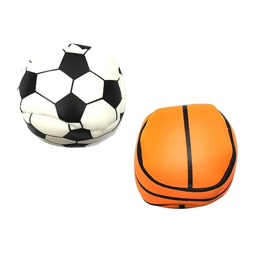 POPETPOP 1 Satz Fußball Basketball Sandsack Spaß Interaktive Spiele Für Outdoor Toys Bälle Für Bällebad Klassischer Jonglier-sandsack Sandsack Im Fußballdesign Stoff 12st von POPETPOP