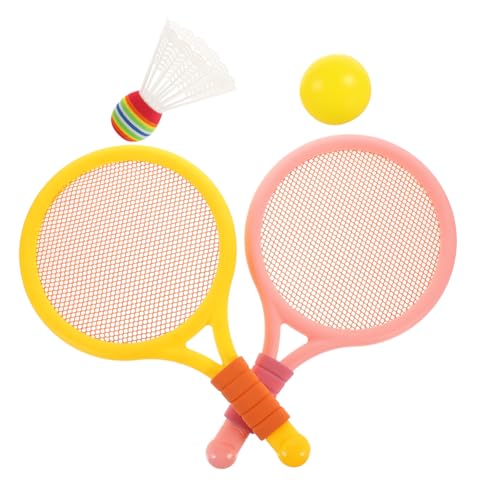 POPETPOP 1 Satz badmintonschläger bewegungsspielzeug draußen Badminton Tennisschläger für Badminton-Federbälle Tennisschläger- Kleiner Schläger Abs von POPETPOP