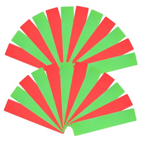 POPETPOP 10St Feldmarkierungslinie Fußballplatz Linien Sportplatzmarkierungen Sportbedarf Bodenmarkierungen Fußballtrainingszeichen Spotmarker für den Außenbereich Punktmarkierungen PVC von POPETPOP