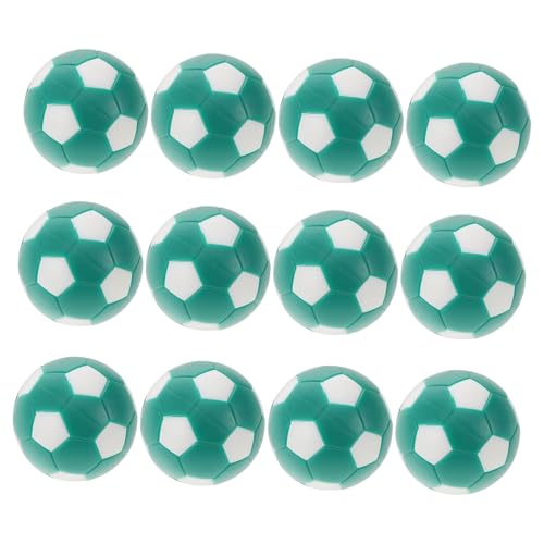 POPETPOP 12St Tischfußball Mini fußball fußballtisch Tischspiel Fußball tischfusball Kleiner Fußball Mini-Kickerball Tischkicker kicken futbolito Bälle für Tischspiele Fußballbälle Plastik von POPETPOP