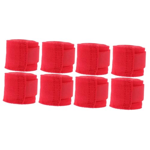 POPETPOP 2 Sätze Box-trainingsgürtel Pädiprotect Schutzzelt Kickboxen Elastisches Handband Watteverband Handwickelverband Atmungsaktive Handbandagen Händewickel Reine Baumwolle 4 Rollen * 2 von POPETPOP