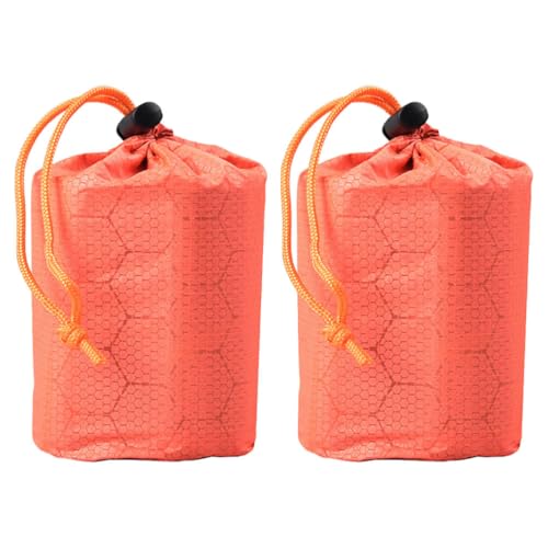POPETPOP 2 Stück Notfall-Schlafsack Wasserdicht Überlebenstasche Notfall-Schlafsäcke Zum -Biwaksack Für Outdoor-Camping POPETPOP 2 Stück Notfall-Schlafsack Wasserdicht Überlebenstasche Notfall-Schlafsäcke Zum -Biwaksack Für Outdoor-Camping von POPETPOP