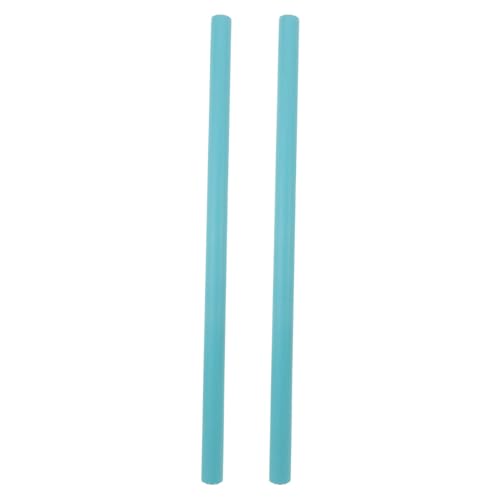 POPETPOP 2 Stück Yoga-Stick Mit Schaumstoff Umwickelt Metall-Streckstange Haltungskorrekturstange Pranayama-Mobilitätsstab Für Körperliches Training Blau von POPETPOP