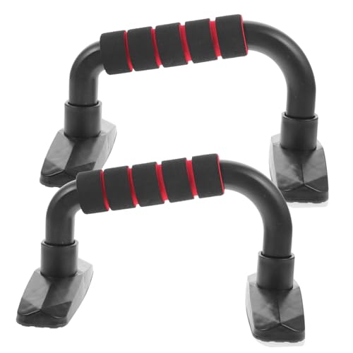 POPETPOP 2St Ständer hochdrücken Schaumgriff nach oben drücken Push-Up-Bar Übungsstange hochdrücken Fitness Push-Up-Trainingsgeräte sportgeräte sport geräte Push-up-Halter Handgriff PVC von POPETPOP