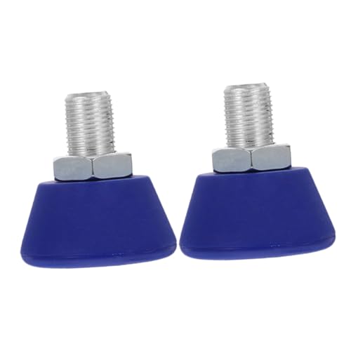 POPETPOP 2st Stopper Für Rollschuhe Rollschuh-zehenstopper Rollschuhbefestigung Für Schuhe Ersatz-bremsbacken Verstellbarer Zehenanschlag Einsätze Zehenstopp Klein Skate-stecker Gummi Blue von POPETPOP