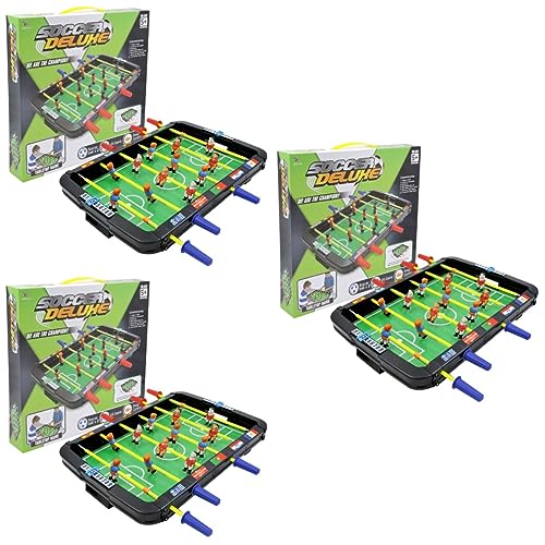 POPETPOP 3 STK Mini-Tabletop-Billardspiel Mini-Billardtisch Fußball Air-Hockey-Tisch Spieltisch sportspiele Sport Spiele настольные игры Tabletop-Wettkampfspiele Kickertisch für von POPETPOP