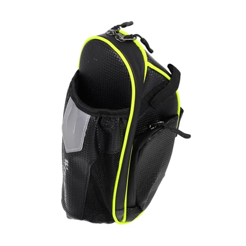 POPETPOP 3St Fahrradtasche fahrradgepäcktasche fahrrattasche Fahrrad Satteltasche Fahrrad Accessories Bausatz Pedale Taschen für Mountainbike-Sitze praktische Fahrrad-Hecktasche Nylon Black von POPETPOP