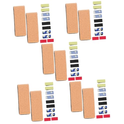 POPETPOP 5 Sätze Befestigungsgurt Für Angelrutengurt Gürtel Angelrutenhüllen Angelzubehör Spule Inhaber Bausatz Rutensocken Für Angelruten Träger Für Angelruten Gummimischung 12 Stück * 5 von POPETPOP