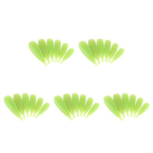 POPETPOP 5 Sätze Köderwurftrainer PVC Köder Ködertechniken Fischfang Fischereiausrüstung Fischköder Casting-Plug-Angeln Üben Sie Das Gießen Von Plugs Angelzeug Light Green 6 Stück * 5 von POPETPOP