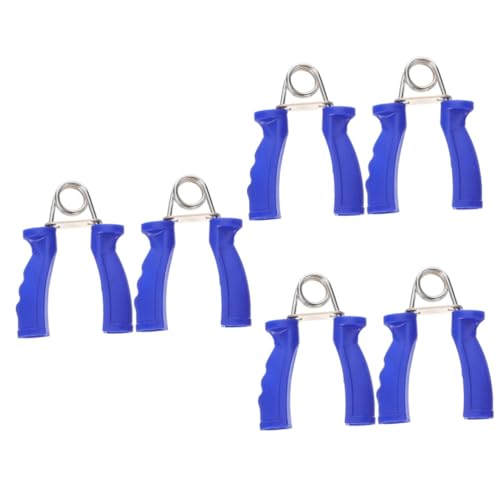 POPETPOP 6 Stk Griffigkeit Handgriff-verstärkung Unterarm Krafttrainer Handgrifftrainer Griffkrafttrainer Armstärkung Krafttraining Griffverstärker Unterarmtrainer Handgreifer Blue Plastik von POPETPOP