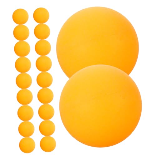 POPETPOP 60St Tischtennis Table Tennis tischfussball Tennismaschine Tennis Ball Pong-Ball Tennisbälle für Wanderer Pongbälle Party-Aktivitäts-Requisiten Wettkampfbälle Plastik Yellow von POPETPOP