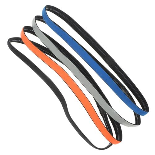 POPETPOP 8St Laufstirnband für Damen Sport Stirnband Schweiß Stirnband Frauen stirnbänder Haarband Yoga Sport Haarband breite stirnbänder für Damen Fitness-Stirnbänder für Frauen Silikon von POPETPOP