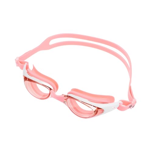 POPETPOP UV Schutz Schwimmbrille Erwachsene Anti Beschlag Schwimmgläser Aus Verstellbare Schwimmbrille Für Strand Und Pool Pink Für Klare Sicht Und Optimalen Komfort von POPETPOP