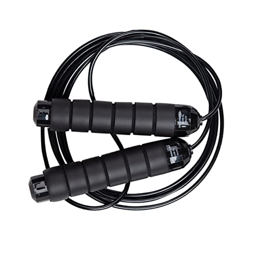 POPETPOP Verstellbares Springseil Aus Stahl Für Effektives Workout Ideal Für Boxtraining Und Fitness Robustes Schweres Jump Rope Für Ausdauer Und Krafttraining Drinnen Und Draußen von POPETPOP