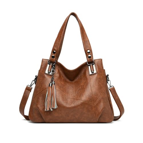 PORRASSO Damen Handtasche Mode Hobo Schultertasche Frauen Umhängetasche Große PU Leder Henkeltasche Reise Arbeit Verabredung Crossbody Bag Gelb PORRASSO Damen Handtasche Mode Hobo Schultertasche Frauen Umhängetasche Große PU Leder Henkeltasche Reise Arbeit Verabredung Crossbody Bag Gelb von PORRASSO