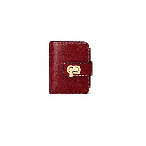 PORRASSO Geldbörse Damen Mode Geldbeutel RFID Schutz Kleine Portemonnaie PU Kreditkartenetui mit 11 Kartenfächern Frauen Brieftasche Rot PORRASSO Geldbörse Damen Mode Geldbeutel RFID Schutz Kleine Portemonnaie PU Kreditkartenetui mit 11 Kartenfächern Frauen Brieftasche Rot von PORRASSO