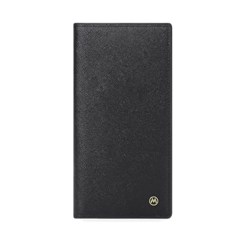 PORRASSO Geldbörse Herren RFID Schutz Geldbörse PU Geldbeutel Lange Portemonnaie Kreditkartenetui Geldclip Brieftasche mit 5 Kartenfächern Schwarz PORRASSO Geldbörse Herren RFID Schutz Geldbörse PU Geldbeutel Lange Portemonnaie Kreditkartenetui Geldclip Brieftasche mit 5 Kartenfächern Schwarz von PORRASSO