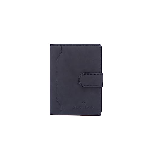 PORRASSO Reisepasshülle Reisezubehör mit RFID-Blocker Schutzhülle Tasche für Kreditkarten PU Reisepass Organizer Herren Damen Passport Cover Schwarz PORRASSO Reisepasshülle Reisezubehör mit RFID-Blocker Schutzhülle Tasche für Kreditkarten PU Reisepass Organizer Herren Damen Passport Cover Schwarz von PORRASSO