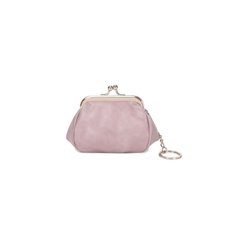 PORRASSO Retro Münzbörse Mini Geldbeutel Münzbeutel Tragbar Geldbörse Schlüsseltasche Klein Portemonnaie für Damen Rosa PORRASSO Retro Münzbörse Mini Geldbeutel Münzbeutel Tragbar Geldbörse Schlüsseltasche Klein Portemonnaie für Damen Rosa von PORRASSO