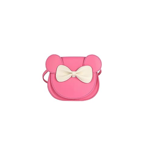 PORRASSO Umhängetasche mit Bogen Kleine Mädchen Schultertasche Süße Handtasche Messenger-Tasche PU Leder Crossbody Bag Rosenrot A PORRASSO Umhängetasche mit Bogen Kleine Mädchen Schultertasche Süße Handtasche Messenger-Tasche PU Leder Crossbody Bag Rosenrot A von PORRASSO