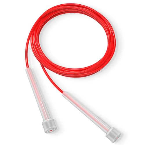 PORTENTUM Springseil Verstellbares für Speed Skipping. Leichtes Springseil für Damen, Herren und Kinder. Springseil für Fitness. Speed-Sprungseil für Workout, Frauen- und Männerübungen - 2,8m PORTENTUM Springseil Verstellbares für Speed Skipping. Leichtes Springseil für Damen, Herren und Kinder. Springseil für Fitness. Speed-Sprungseil für Workout, Frauen- und Männerübungen - 2,8m von PORTENTUM