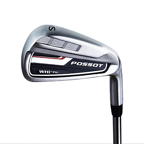 POSSOT Golf-Eisen individuell, Golf-Eisen Set für Herren (5,6,7,8,9 und Piching Wedge oder Golf Hybrid Rechtshänder mit Regular Flex Steel Shaft, S POSSOT Golf-Eisen individuell, Golf-Eisen Set für Herren (5,6,7,8,9 und Piching Wedge oder Golf Hybrid Rechtshänder mit Regular Flex Steel Shaft, S von POSSOT