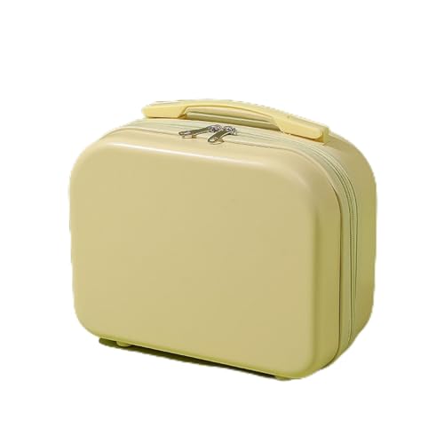 Bären-Make-up-Etui, 14-Zoll-Minikoffer, Kleiner Koffer, Souvenir-Cartoon-Aufbewahrung, Make-up-Tasche, Schließfach/8425(Color:069 Yellow) von POVVFRTY