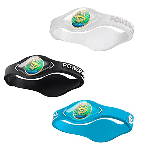 Power Balance Original-Performance-Armband, sicher, wasserdicht, leicht, langlebig, Größe M + M + L (M 19,0 cm/L 20,5 cm) von POWER BALANCE