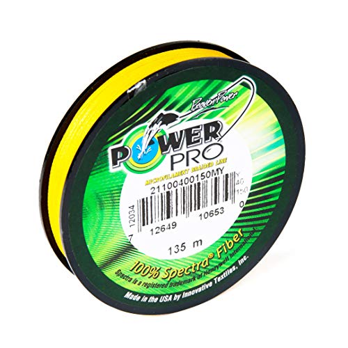 Power Pro - Tresse 135M 0,08mm 4Kg Yellow - Ppbi13508Y - Pp64Y13508 Power Pro - Tresse 135M 0,08mm 4Kg Yellow - Ppbi13508Y - Pp64Y13508 von POWER PRO