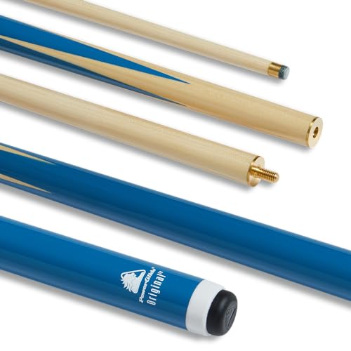 POWERGLIDE Original 2 Piece Snooker Cue Queue, blau, Full Size 57" POWERGLIDE Original 2 Piece Snooker Cue Queue, blau, Full Size 57" von POWERGLIDE