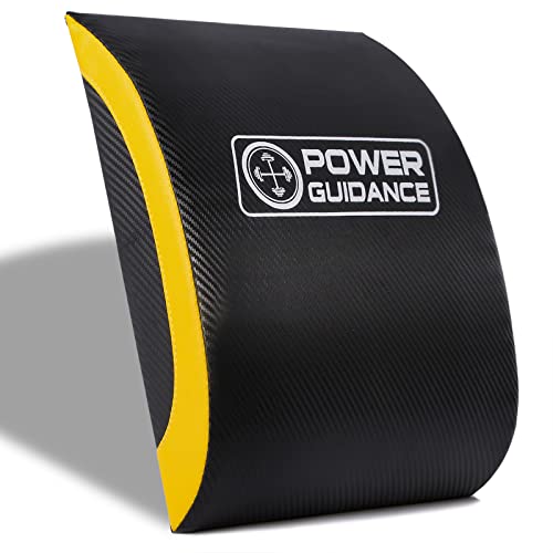 POWER GUIDANCE Bauchmuskel Matte Sit Up Pad Bauch und Rumpftrainer Matte für volle Bewegungsfreiheit dunkelgrau von POWER GUIDANCE