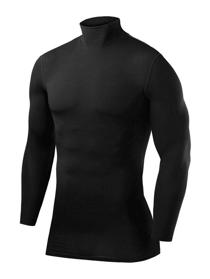 POWERLAYER Funktionsshirt PowerLayer Kompressionsoberteil für Jungen, langärmelig, schwarz (1-tlg) von POWERLAYER