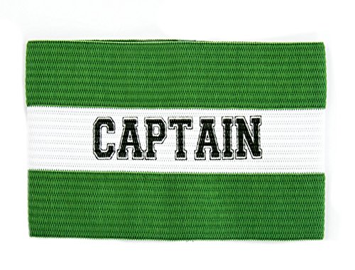 POWERSHOT Kapitänsbinde (Grün und Weiß) von POWERSHOT