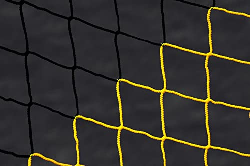 TORNETZ - Fußball - 5 x 2 x0.8 x 1.6m - 4mm - Schwarz/Gelb TORNETZ - Fußball - 5 x 2 x0.8 x 1.6m - 4mm - Schwarz/Gelb von POWERSHOT