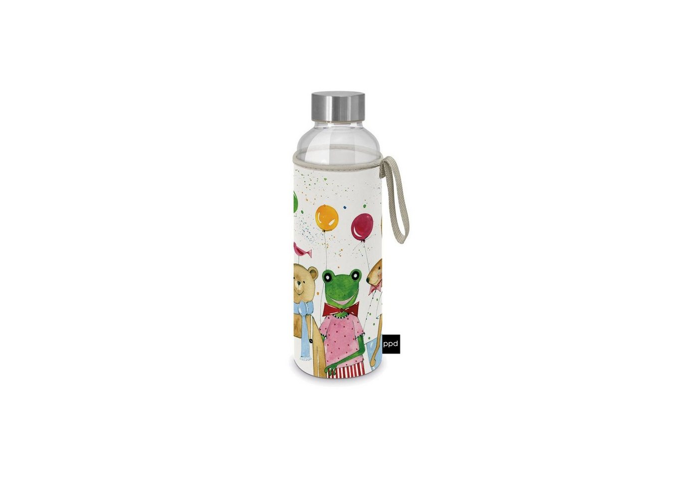 PPD Trinkflasche Glasflasche mit Schutzhülle 500 ml PPD Trinkflasche Glasflasche mit Schutzhülle 500 ml von PPD