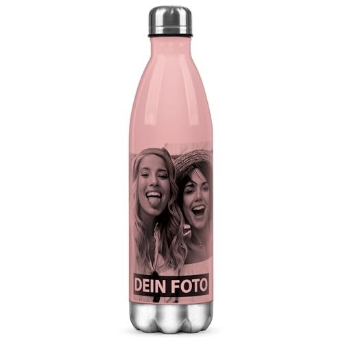 PR Print Royal Edelstahl-Trinkflasche personalisiert mit Foto - Thermosflasche, Wasserflasche BPA-frei, Reise, Camping, Sport, Schule | Personalisiertes Geschenk, Rosa, 500 ml PR Print Royal Edelstahl-Trinkflasche personalisiert mit Foto - Thermosflasche, Wasserflasche BPA-frei, Reise, Camping, Sport, Schule | Personalisiertes Geschenk, Rosa, 500 ml von PR Print Royal