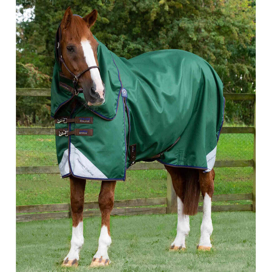 Outdoor-Decke mit Halsteil Premier Equine Akoni Stratus 0g von PREMIER EQUINE